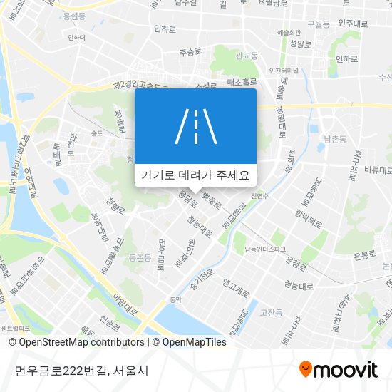 먼우금로222번길 지도