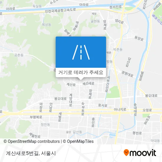 계산새로5번길 지도