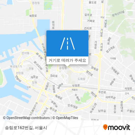 송림로162번길 지도