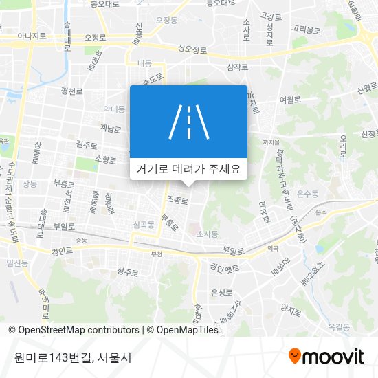 원미로143번길 지도