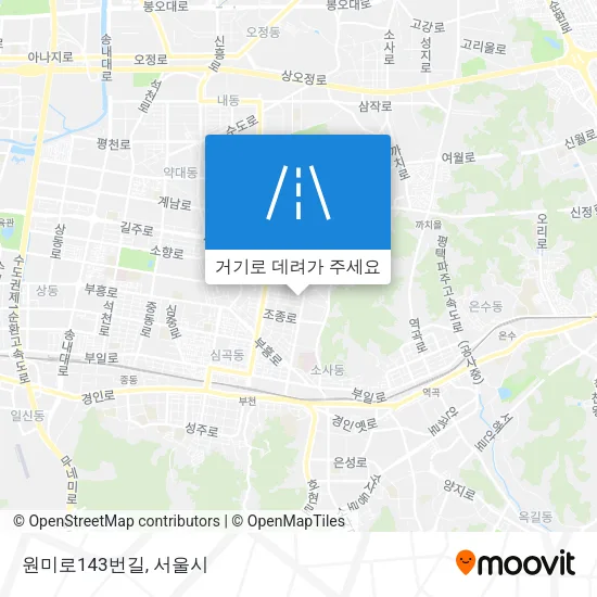 원미로143번길 지도