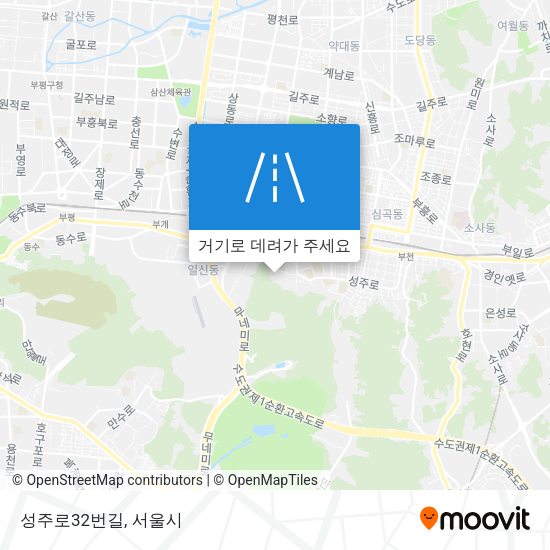 성주로32번길 지도