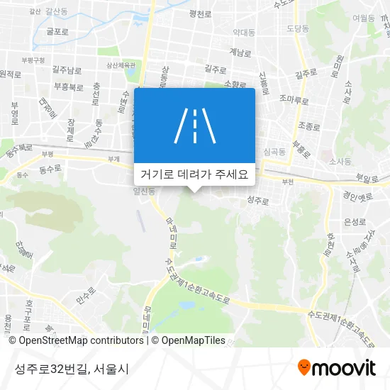 성주로32번길 지도