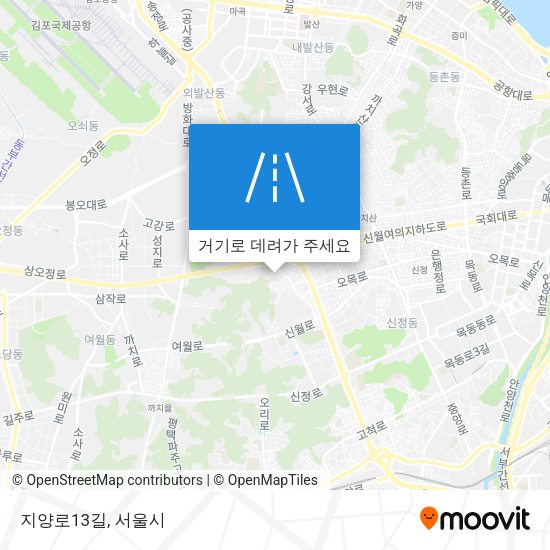 지양로13길 지도