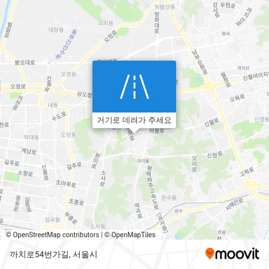 까치로54번가길 지도