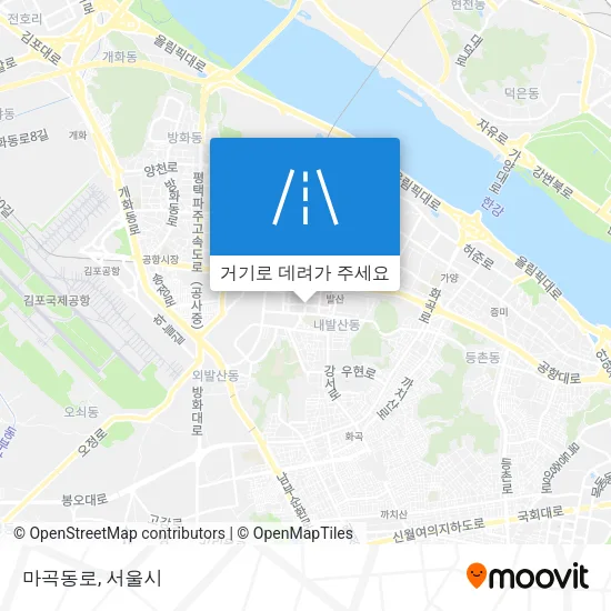 마곡동로 지도