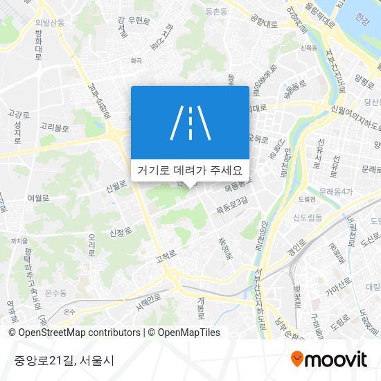 중앙로21길 지도
