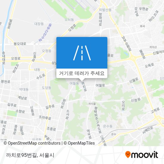 까치로95번길 지도