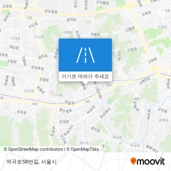 역곡로58번길 지도