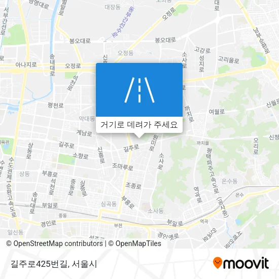 길주로425번길 지도