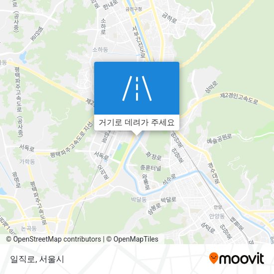 일직로 지도