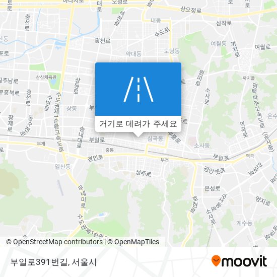 부일로391번길 지도