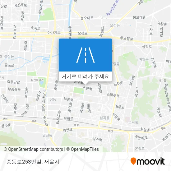 중동로253번길 지도