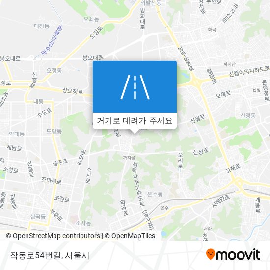 작동로54번길 지도