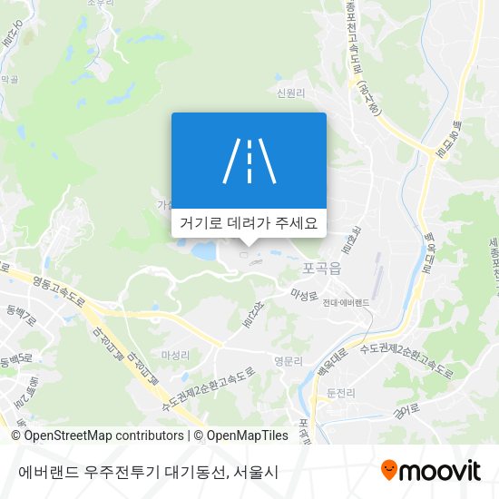 에버랜드 우주전투기 대기동선 지도