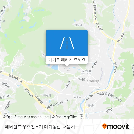 에버랜드 우주전투기 대기동선 지도