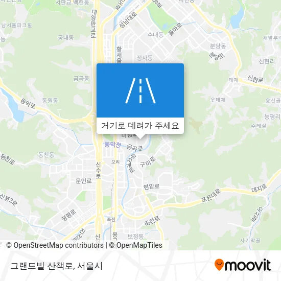 그랜드빌 산책로 지도