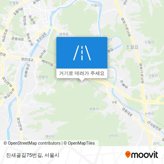 진새골길75번길 지도