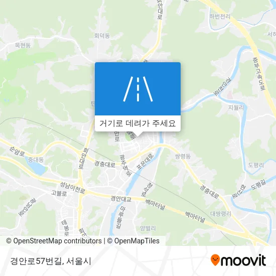 경안로57번길 지도