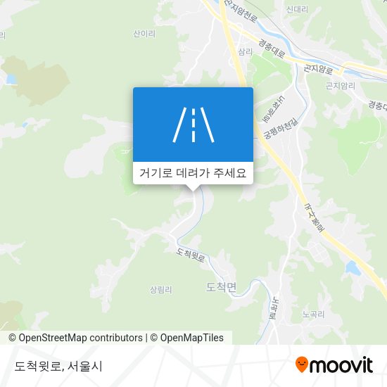 도척윗로 지도