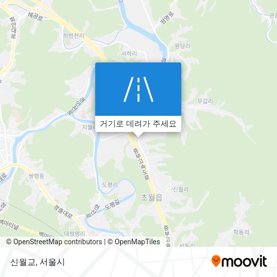 신월교 지도