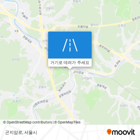 곤지암로 지도