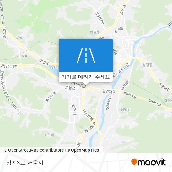 장지3교 지도