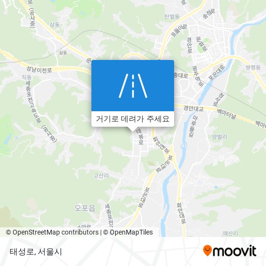 태성로 지도