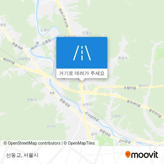 선동교 지도