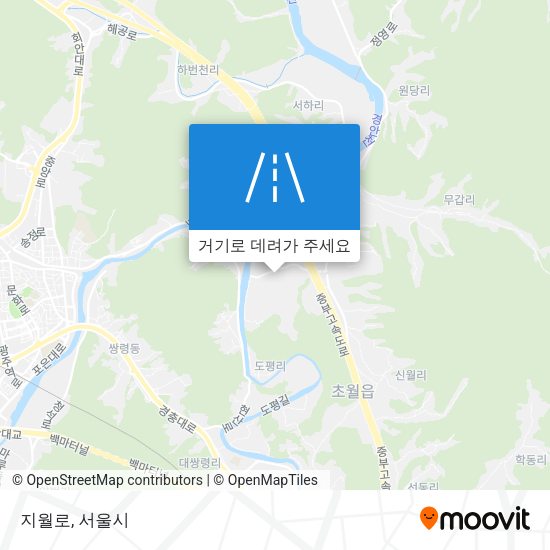 지월로 지도
