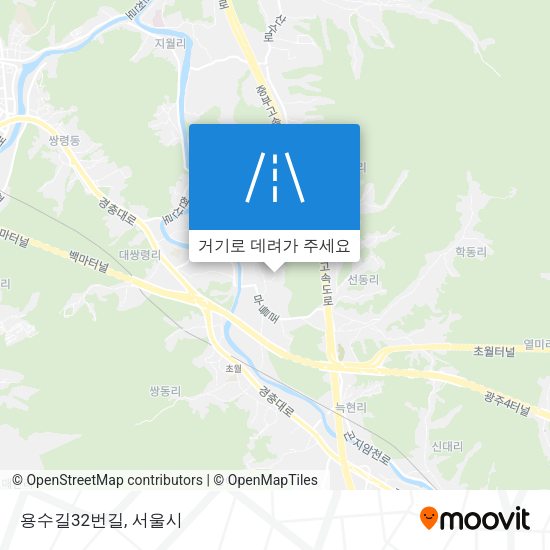 용수길32번길 지도
