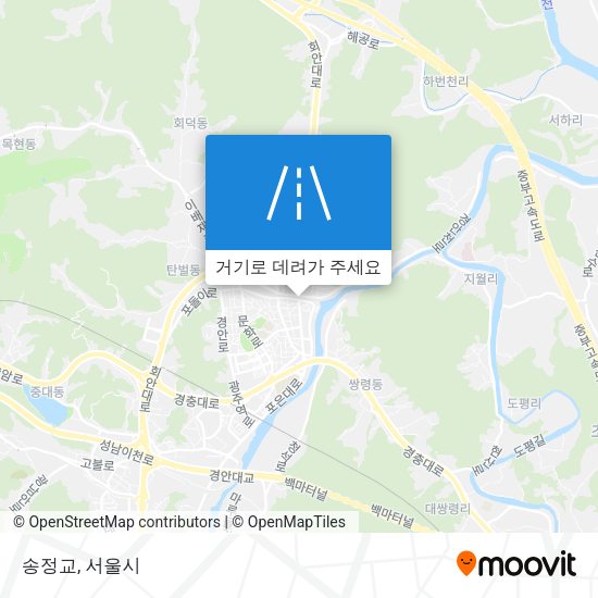 송정교 지도