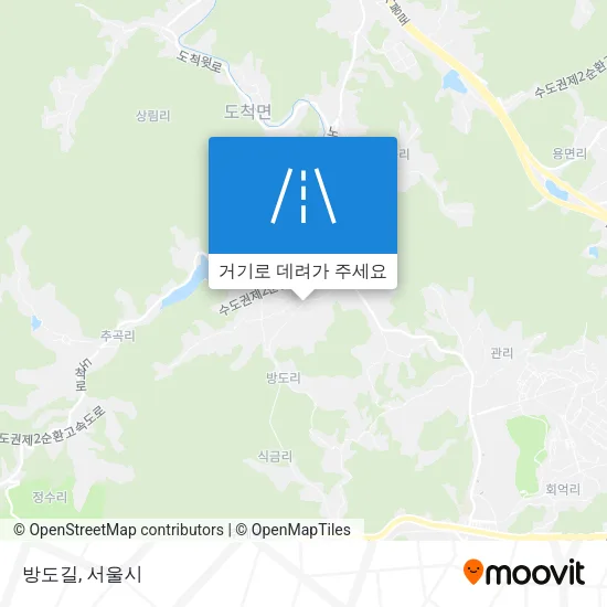 방도길 지도