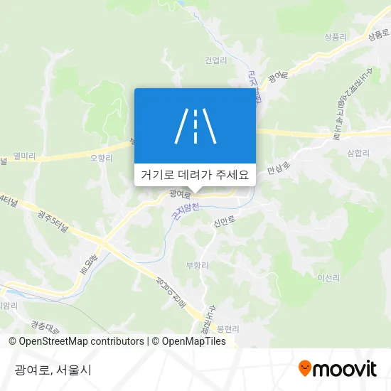 광여로 지도