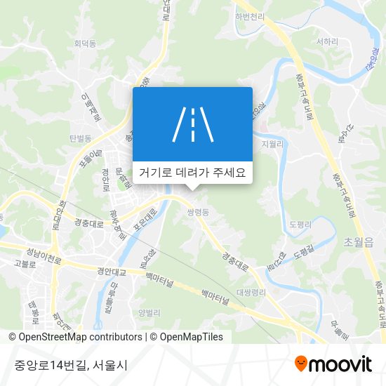 중앙로14번길 지도