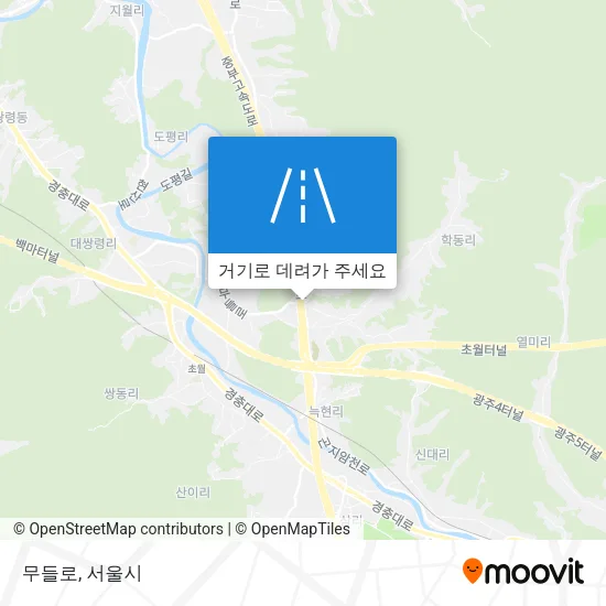 무들로 지도