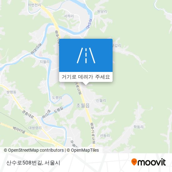 산수로508번길 지도