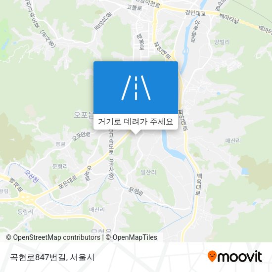 곡현로847번길 지도
