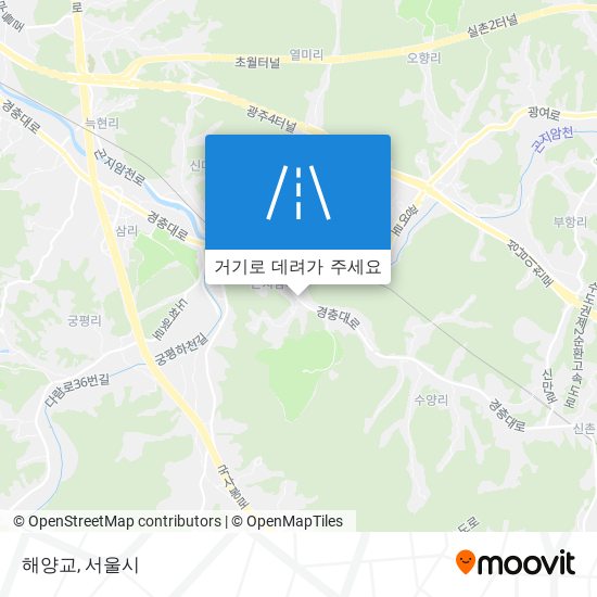 해양교 지도