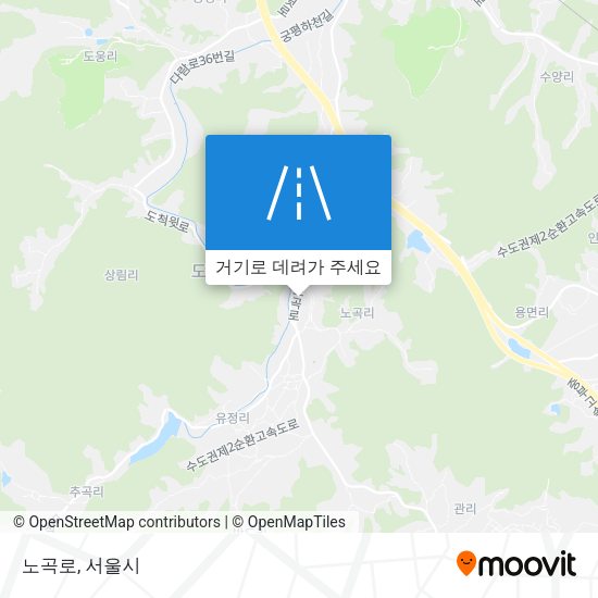 노곡로 지도