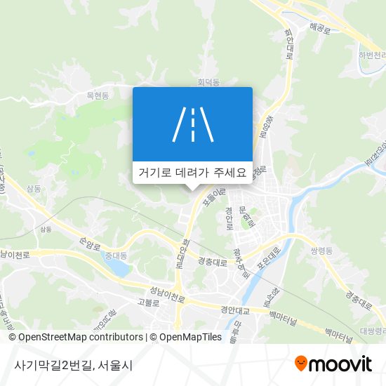 사기막길2번길 지도