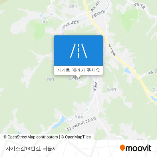 사기소길14번길 지도