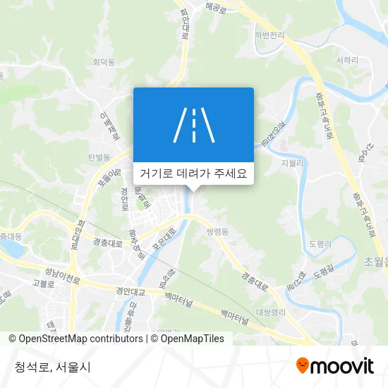 청석로 지도