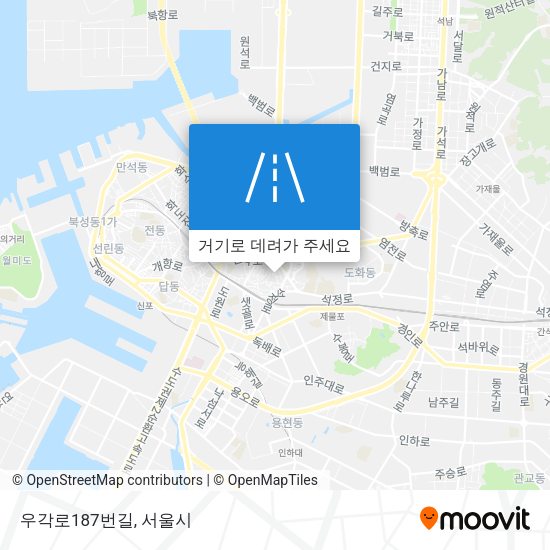 우각로187번길 지도