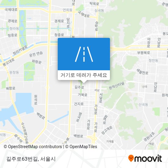 길주로63번길 지도