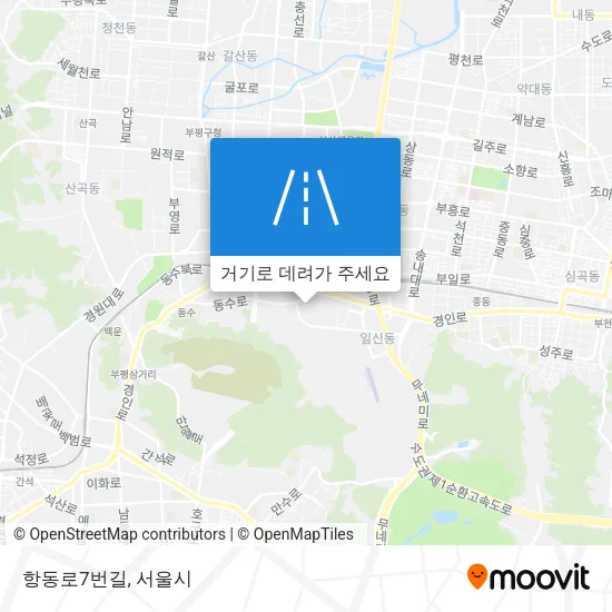 항동로7번길 지도