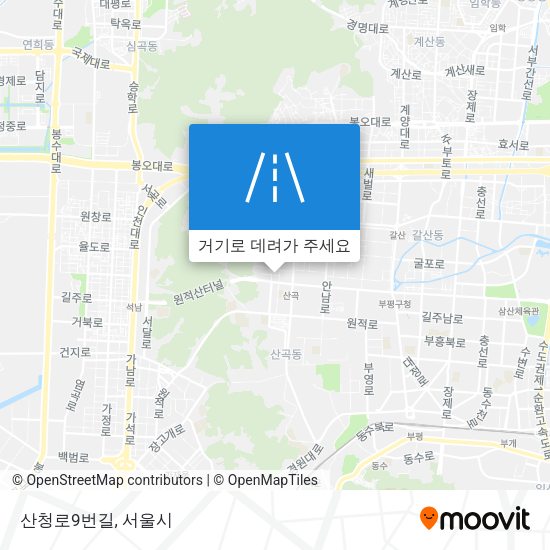 산청로9번길 지도
