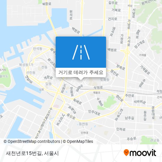 새천년로15번길 지도