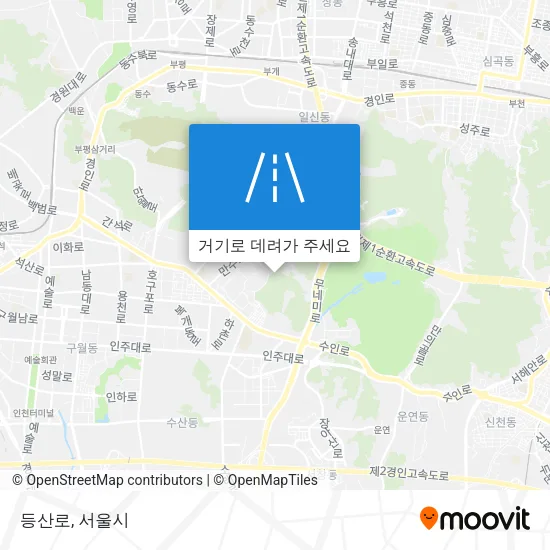 등산로 지도