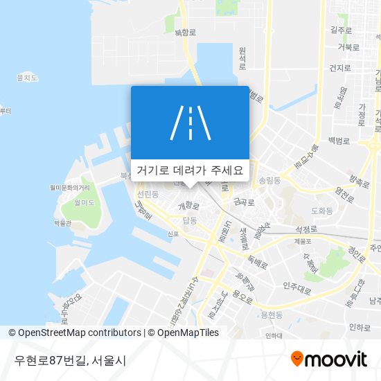 우현로87번길 지도